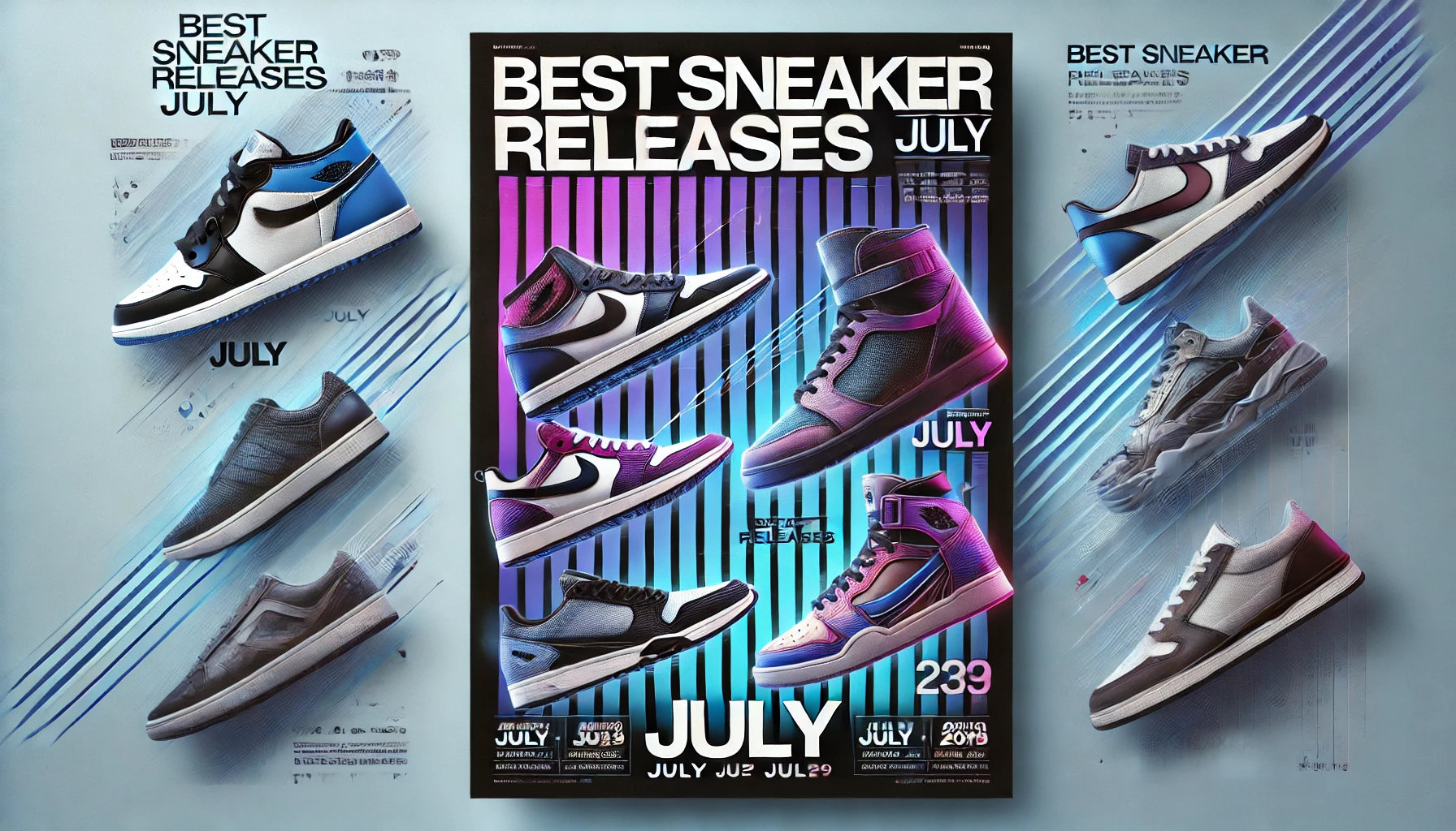 Top 5 Sneaker Releases July 2024 CrepProtect UK