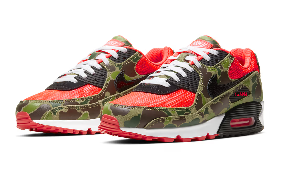 靴 NIKE ATMOS AIR MAX 90 REVERSE DUCK CAMO Men's Nike ATMOS X Air Max 90 SP 2.0 