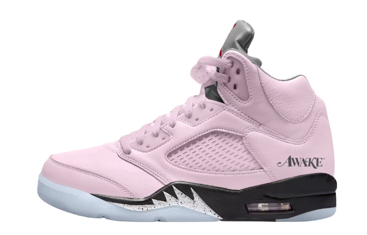 Air Jordan 5 x Awake NY Boasts an Arctic Pink Colourway CrepProtect UK