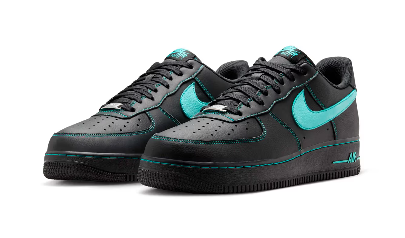 Nike Air Force 1 is Upscaled in 'Black Tiffany' – CrepProtect UK