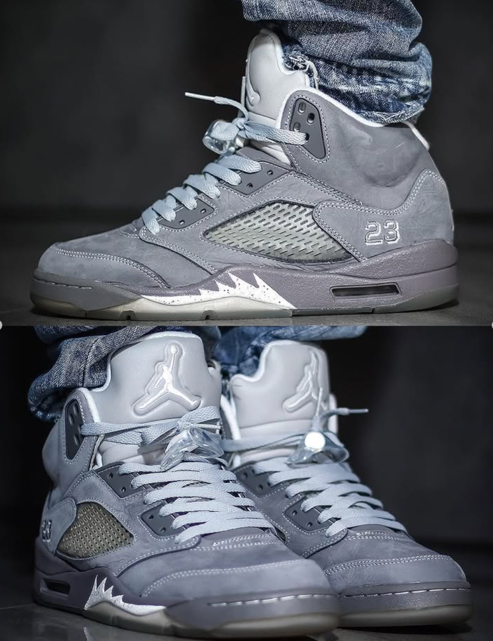 26cm NIKE AIR JORDAN 5 LOW G 新品・未使用 The Legendary Air Jordan 5 'Wolf Grey' Returns in 2026