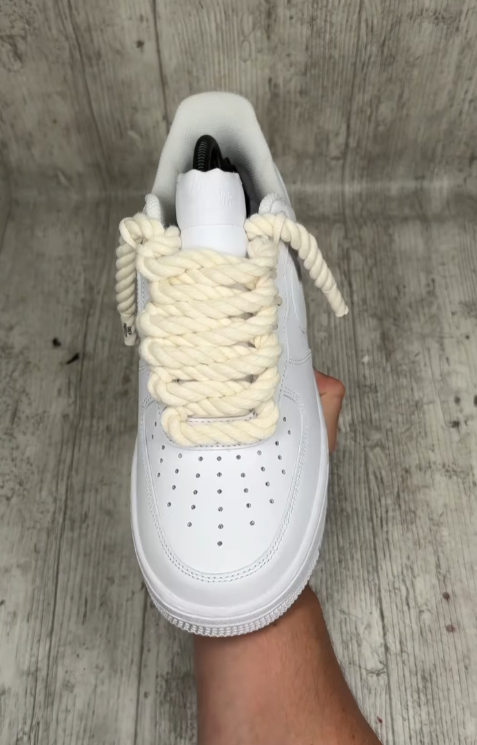 nike laces with nike on them