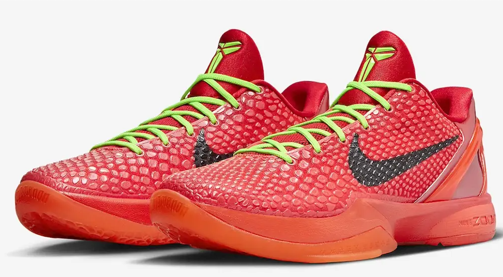 Nike Kobe 6 Protro 'Reverse Grinch' Arrives December 16th Nike Kobe 6 Protro 'Reverse Grinch' Arrives December 16th