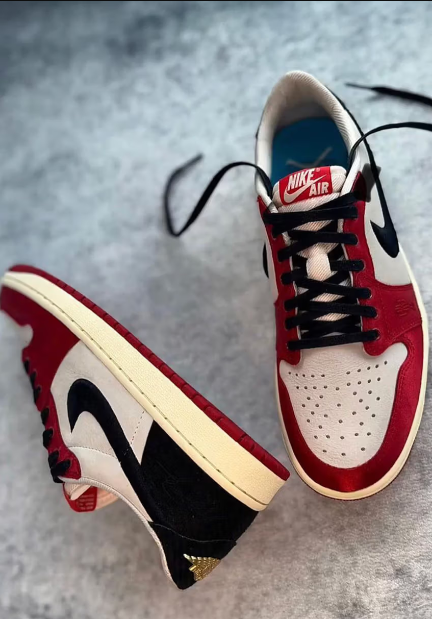 Sneak Peek: Trophy Room x Air Jordan 1 Low OG – CrepProtect UK Sneak Peek: Trophy Room x Air Jordan 1 Low OG – CrepProtect UK