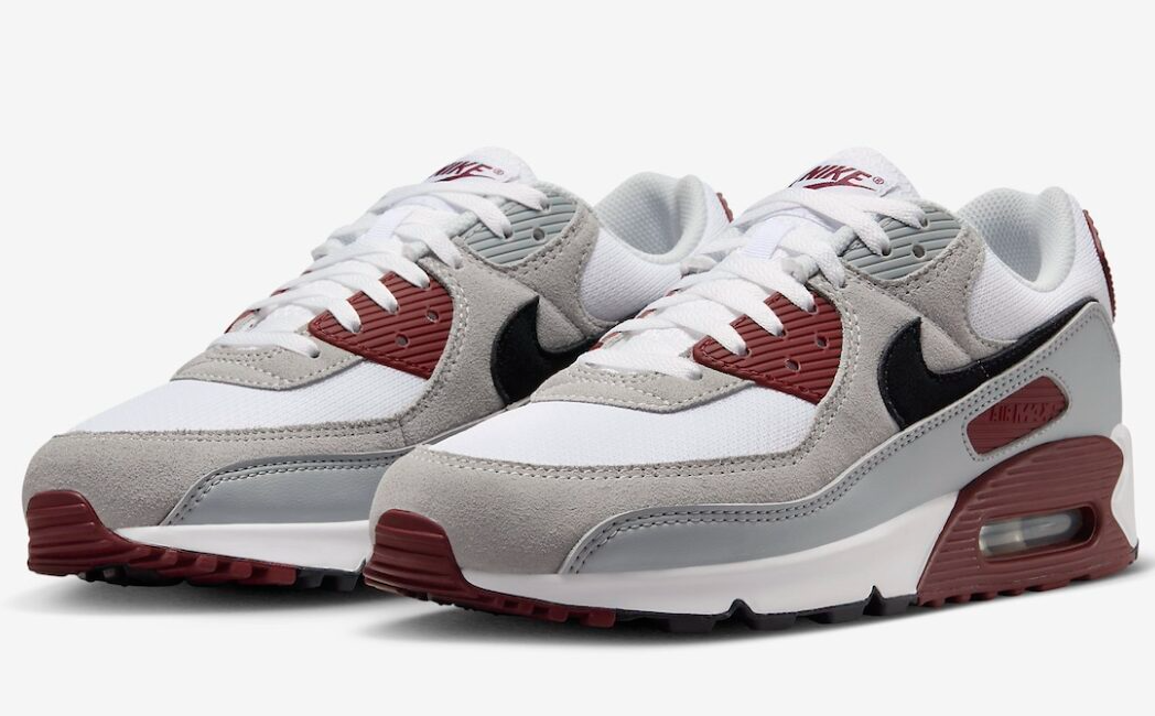 Nike Air Max 90 Lands in a Dark Team Red Colour Scheme CrepProtect UK