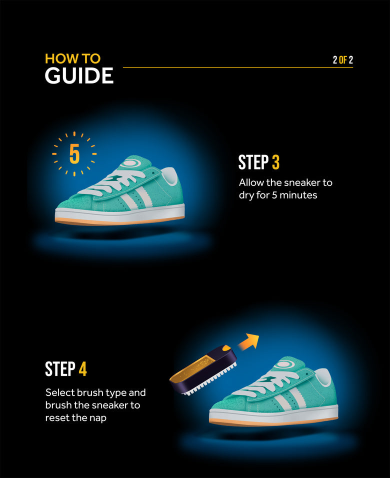HOW TO Crep Protect Suede Reviver