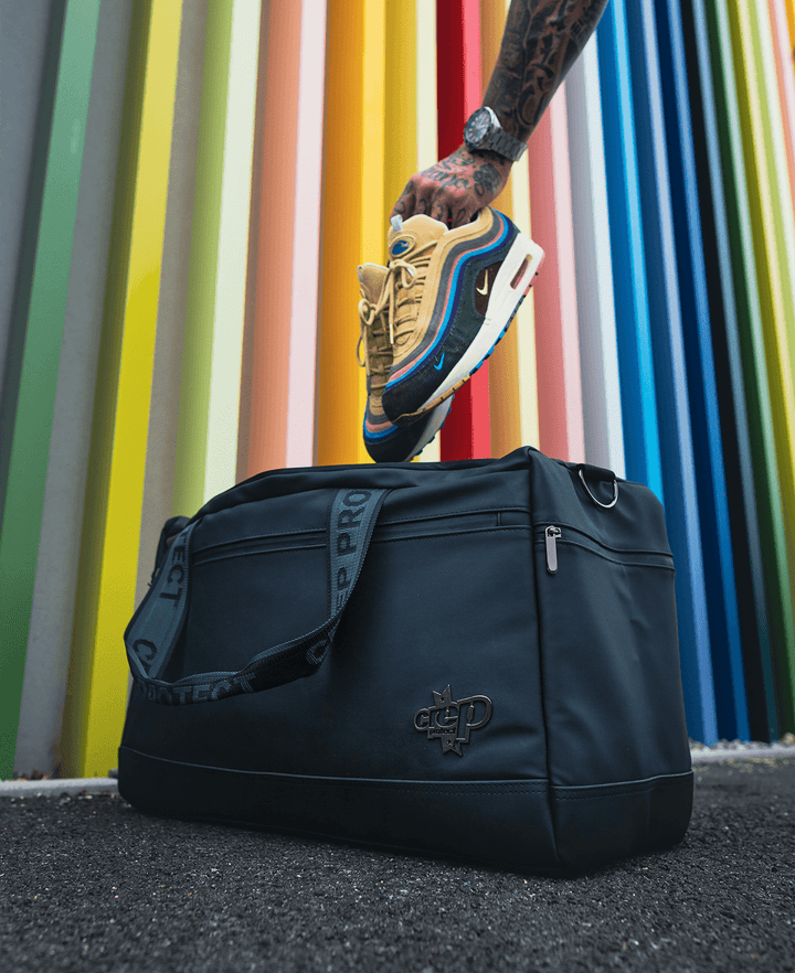 Suitcase for sneakers shop