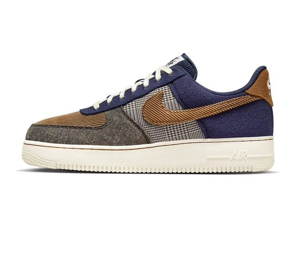 Mixed material footwear